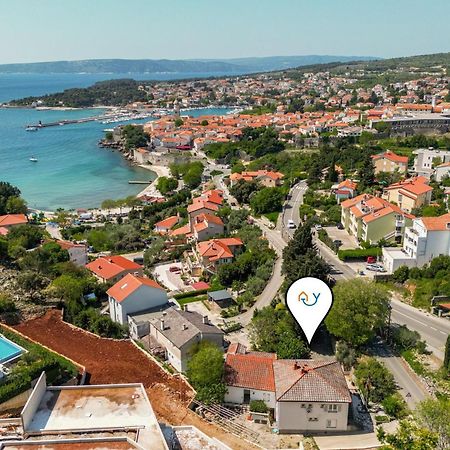 Seaview Apartment Tina Krk Island - Happy Rentals Кърк Екстериор снимка